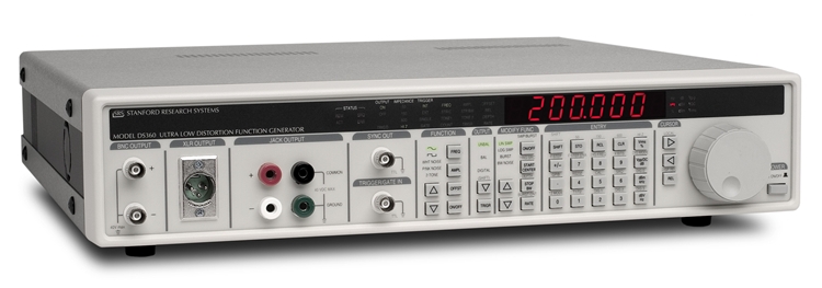 三门峡DS360 — 200 kHz 低失真发生器