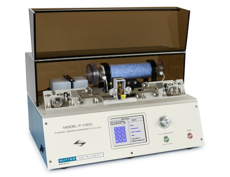 威海美国SUTTER公司微电极拉制仪P-1000用于各种玻璃，石英等电极的拉制